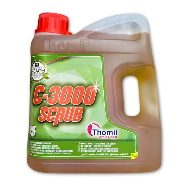 C-3000 SCRUB | Low-Foam Industrial Floor Cleaner 4L
